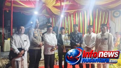 Geudong Juara Umum MTQ ke-38 Kecamatan Kota Juang, Piala Bergilir Diserahkan Camat Saifuddin