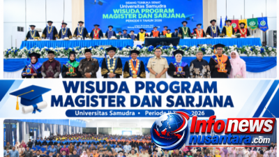 Wisuda 807 Lulusan Unsam, Wali Kota Langsa Dorong Kampus Jadi Mitra Strategis Pembangunan