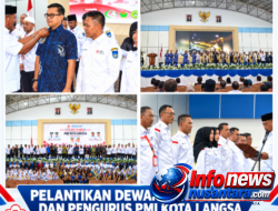Pelantikan Dewan Kehormatan dan Pengurus PMI Kota Langsa Masa Bakti 2026–2031