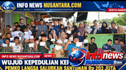 Wujud Kepedulian kepada Anak Yatim, Pemko Langsa Salurkan Santunan Rp203 Juta