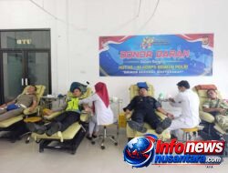 Tingkatkan Sinergitas dan Kemanusiaan, Brimob Aceh Gelar Donor Darah Peringati HUT Brimob ke-81 Di Rumah Sakit H. Merah Sakti Kota Subulussalam