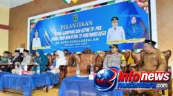 Wakapolres Subulussalam Hadiri Pelantikan Kepala Kampong di Pendopo Wali Kota