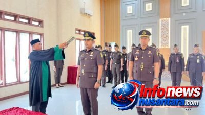 Kajari Lantik AL Muhajir, S.H., M.H. Gantikan Wendy Yuhfrizal, S.H,M.H Kepala Seksi Intelijen Kejari Bireuen
