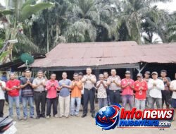 Kapolres Subulussalam Turun Langsung Sambangi Masyarakat, Ajak Bersama Jaga Kamtibmas