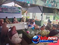 Danramil Jangka Buya Kapten Inf Agam Akmal Bangun Kebersamaan TNI, Persit, dan Pemuda lewat Pengajian Rutin