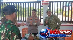 Kapten Inf Agam Akmal Terima Surprise HUT ke-81 TNI dari Muspika Jangka Buya