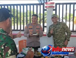 Kapten Inf Agam Akmal Terima Surprise HUT ke-81 TNI dari Muspika Jangka Buya