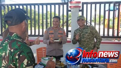Kapten Inf Agam Akmal Terima Surprise HUT ke-81 TNI dari Muspika Jangka Buya
