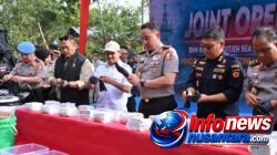 ‎Kapolri Ungkap Laboratorium Narkoba di Pidie, Hampir 1,2 Ton Sabu Berhasil Diungkap  ‎