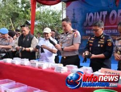 ‎Kapolri Ungkap Laboratorium Narkoba di Pidie, Hampir 1,2 Ton Sabu Berhasil Diungkap  ‎
