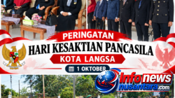 Upacara Hari Kesaktian Pancasila Tahun 2026 di Kota Langsa Berlangsung Khidmat